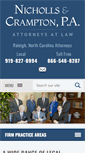Mobile Screenshot of nichollscrampton.com